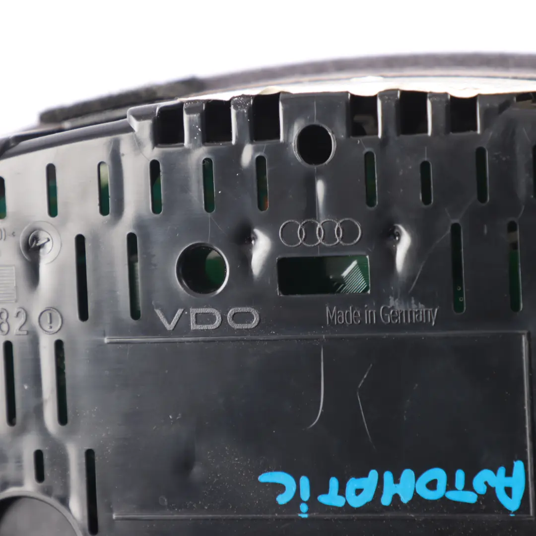 Audi A3 8P Instrument Cluster Speedo Clocks Meter Diesel Automatic - SKU RHD-8P0920982H-1 - Part number 8P0920982H