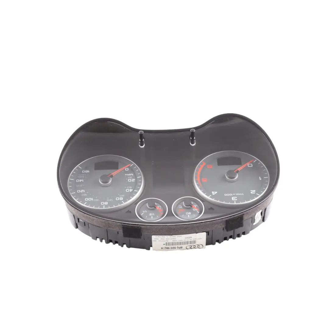 Audi A3 8P Instrument Cluster Speedo Clocks Meter Diesel Automatic - SKU RHD-8P0920982H-1 - Part number 8P0920982H