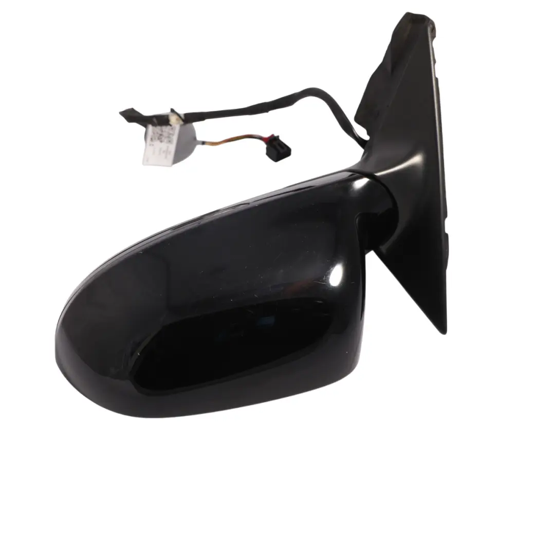 Audi A3 8P Wing Mirror Electric Outside Door Left N/S Brilliant Black - Y9B - SKU RHD-8P2858531DB-BBL - Part number 8P2858531DB