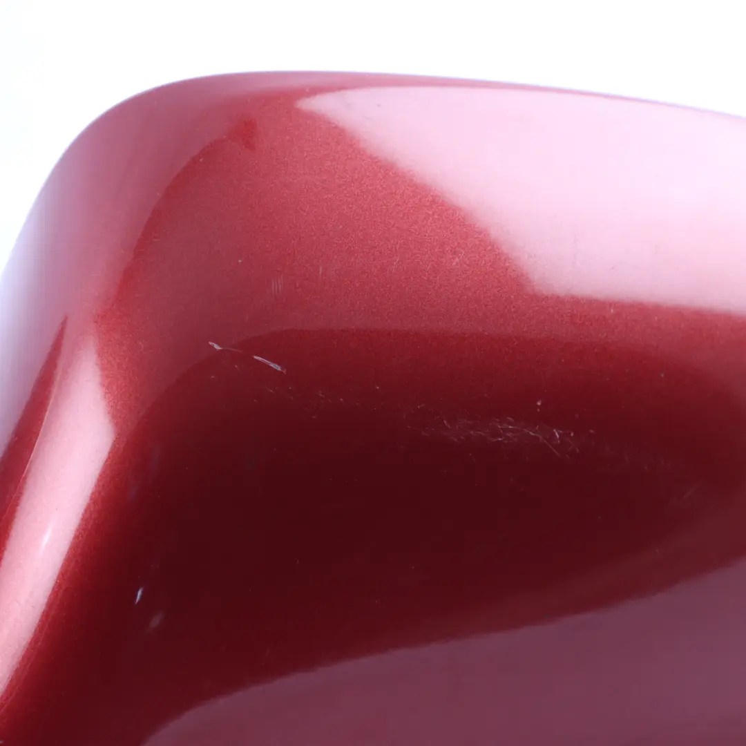 Audi A3 8P Door Wing Mirror Glass Left N/S Garnet Red Pearl Effect - Z3F - SKU RHD-8P2858531EB-GAR - Part number 8P2858531EB