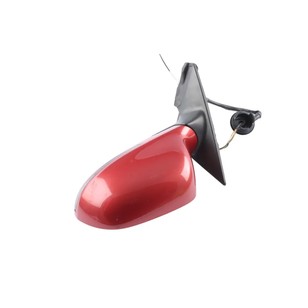 Audi A3 8P Door Wing Mirror Glass Left N/S Garnet Red Pearl Effect - Z3F - SKU RHD-8P2858531EB-GAR - Part number 8P2858531EB