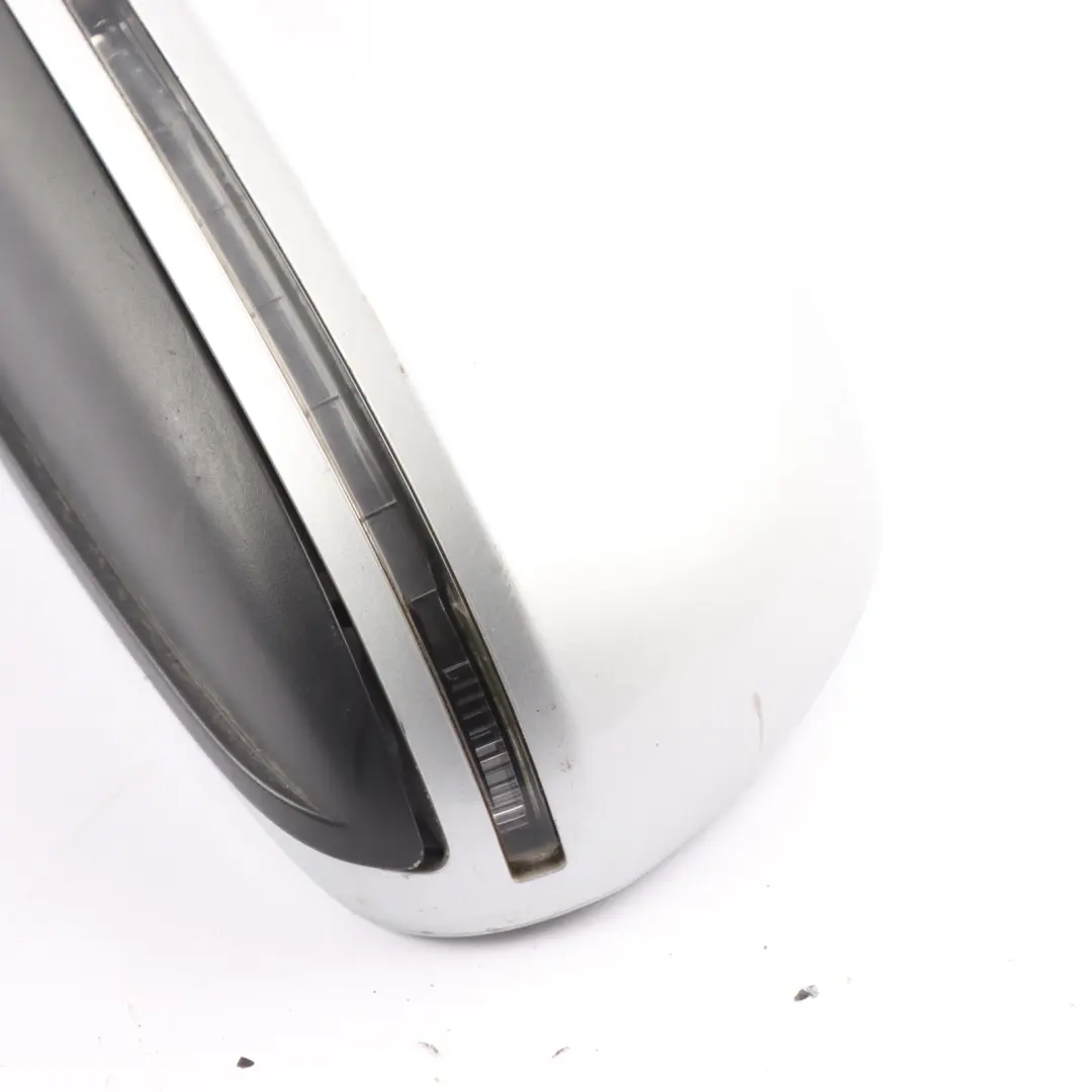 Audi A3 8P Door Wing Mirror Left N/S Outside Ice Silver Metallic X7W - SKU RHD-8P2858531EB-ICS - Part number 8P2858531EB