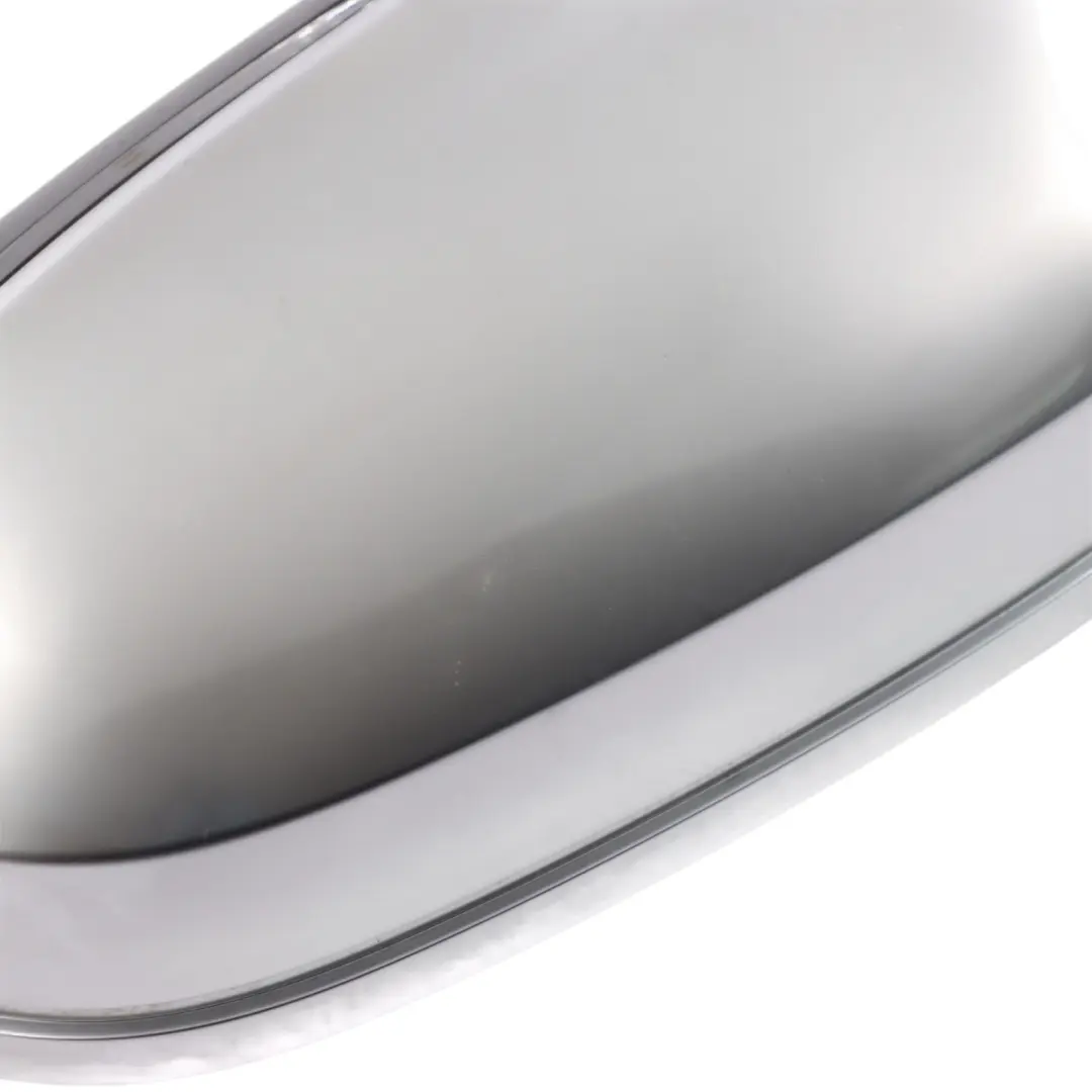 Audi A3 8P Electric Wing Mirror Left N/S Door Aluminium - SKU RHD-8P2858531GB-ALU - Part number 8P2858531GB