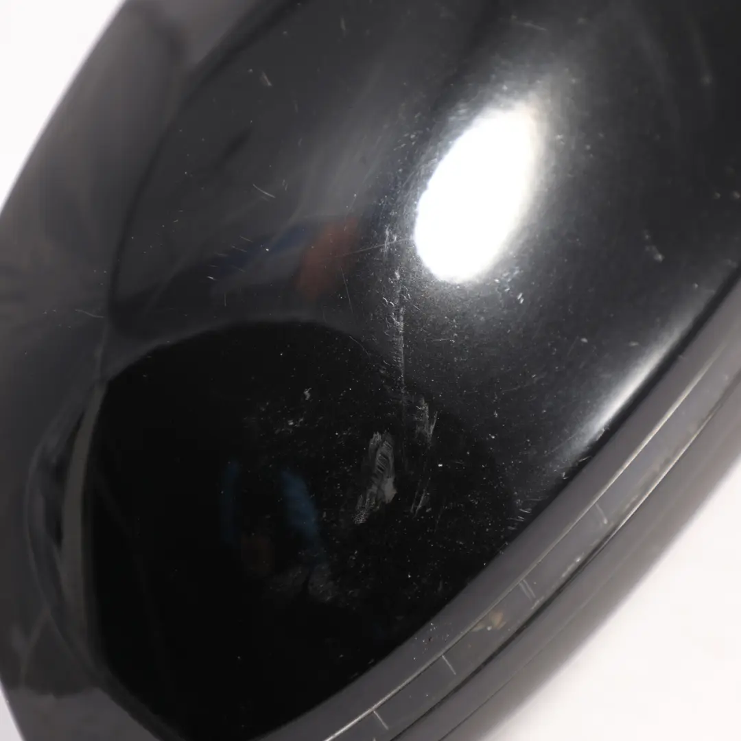Audi A3 8P Wing Mirror Electric Outer Door Right O/S Brilliant Black - Y9B - SKU RHD-8P2858532DB-BBL1 - Part number 8P2858532DB