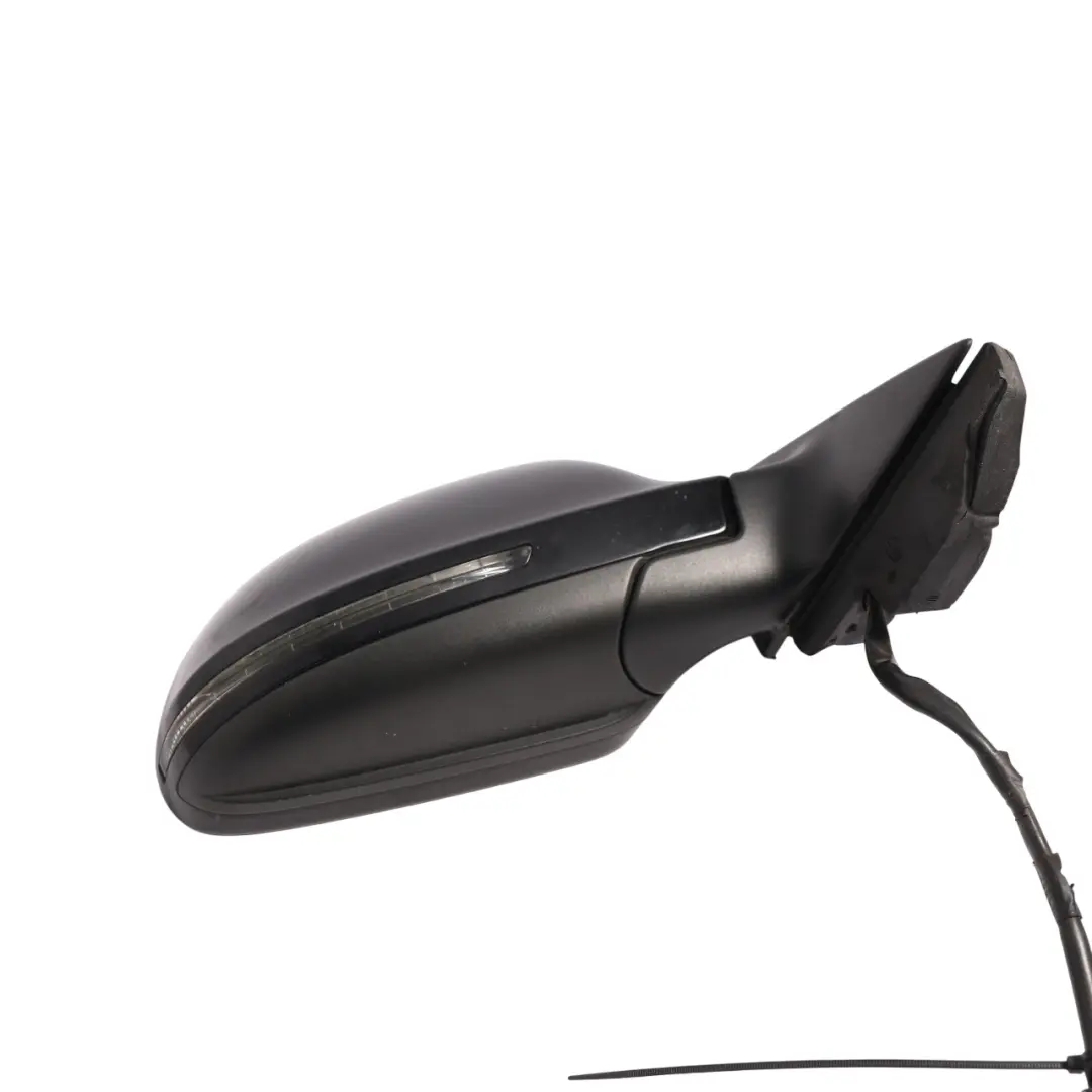 Audi A3 8P Wing Mirror Electric Outer Door Right O/S Brilliant Black - Y9B - SKU RHD-8P2858532DB-BBL1 - Part number 8P2858532DB