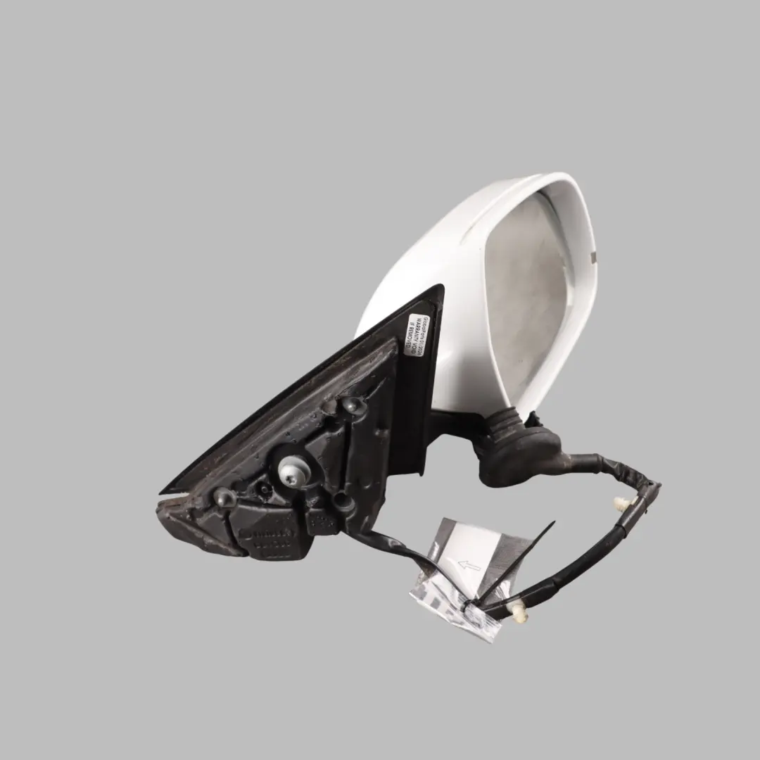 Audi A3 8P Electric Wing Mirror Right O/S Ibis White - Y9C - SKU RHD-8P2858532GB-IWH - Part number 8P2858532GB