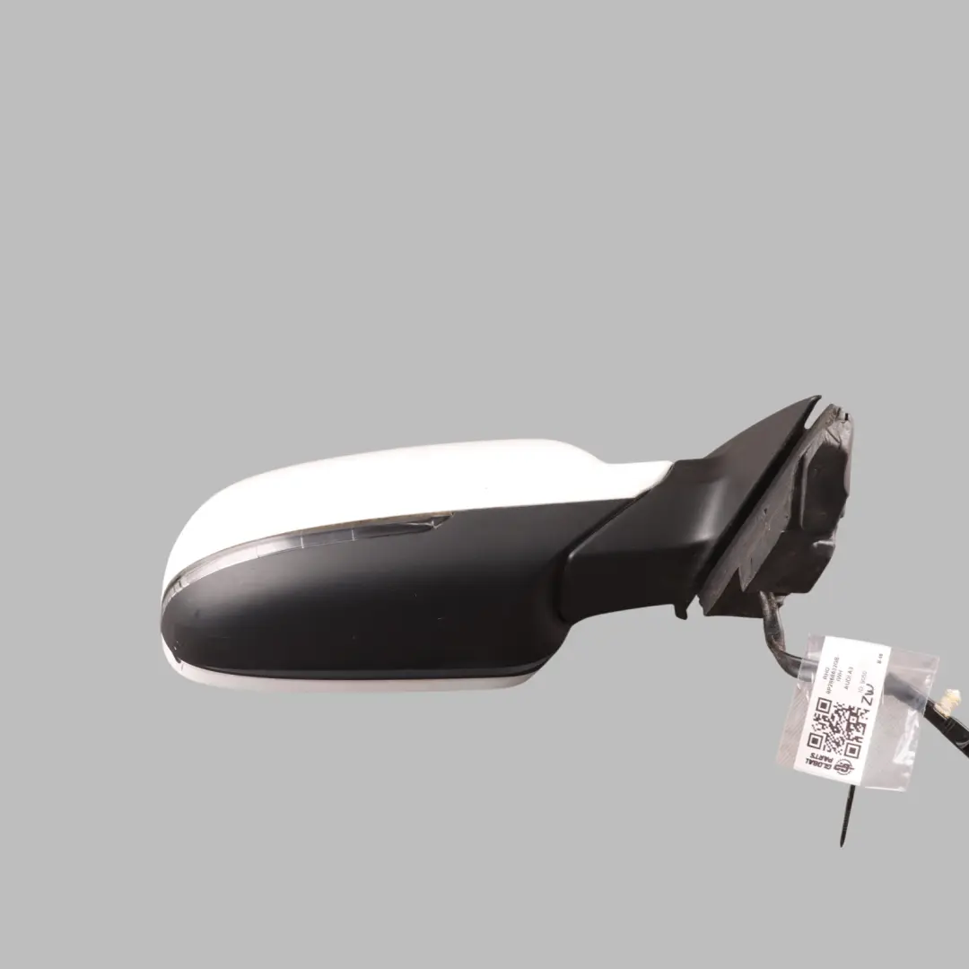 Audi A3 8P Electric Wing Mirror Right O/S Ibis White - Y9C - SKU RHD-8P2858532GB-IWH - Part number 8P2858532GB