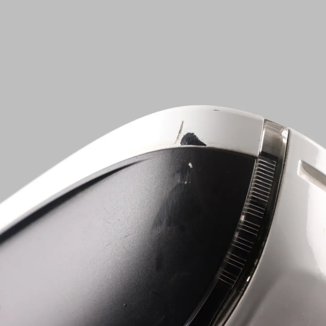 Audi A3 8P Electric Wing Mirror Right O/S Ibis White - Y9C - SKU RHD-8P2858532GB-IWH - Part number 8P2858532GB