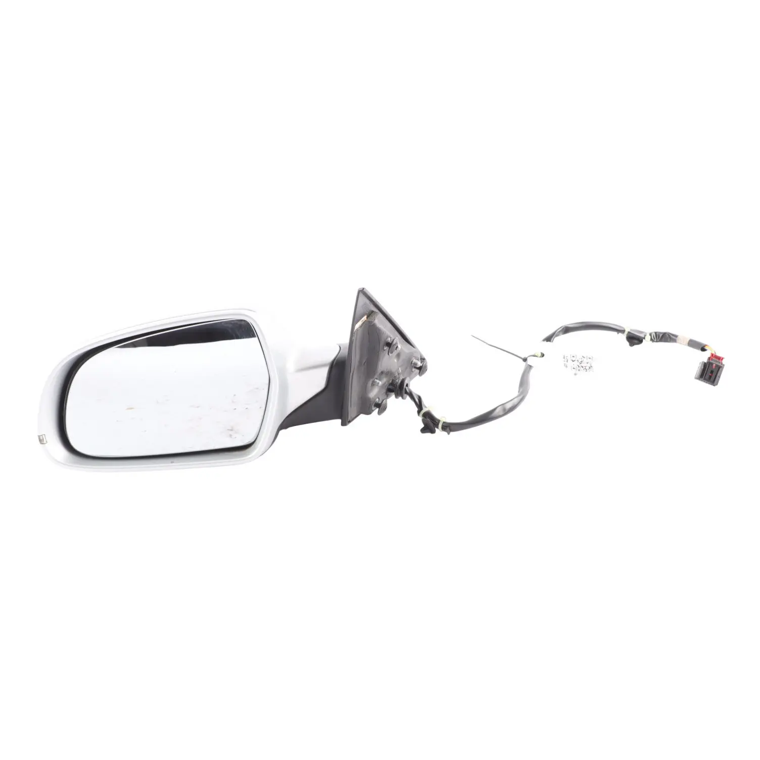 Audi A3 8P Convertible Wing Mirror Heated Electric Left N/S Ice Silver - X7W