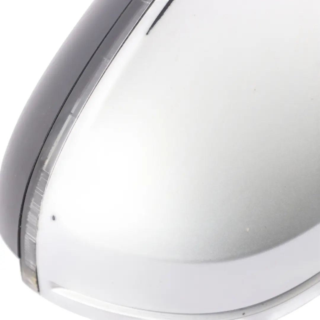 Audi A3 8P Convertible Wing Mirror Heated Electric Left N/S Ice Silver - X7W - SKU RHD-8P7858531BE-ICS - Part number 8P7858531BE
