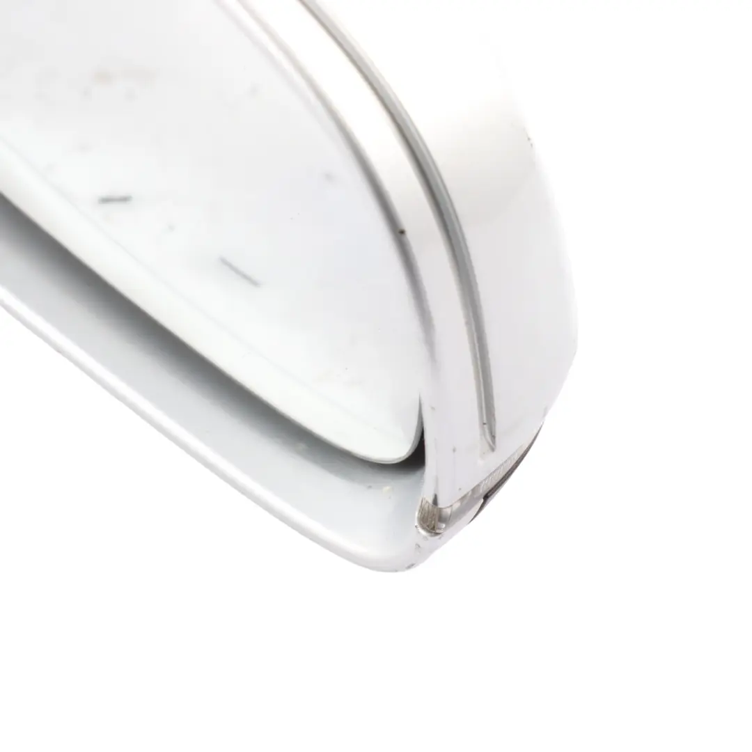 Audi A3 8P Convertible Wing Mirror Heated Electric Right O/S Ice Silver - X7W - SKU RHD-8P7858532BE-ICS - Part number 8P7858532BE