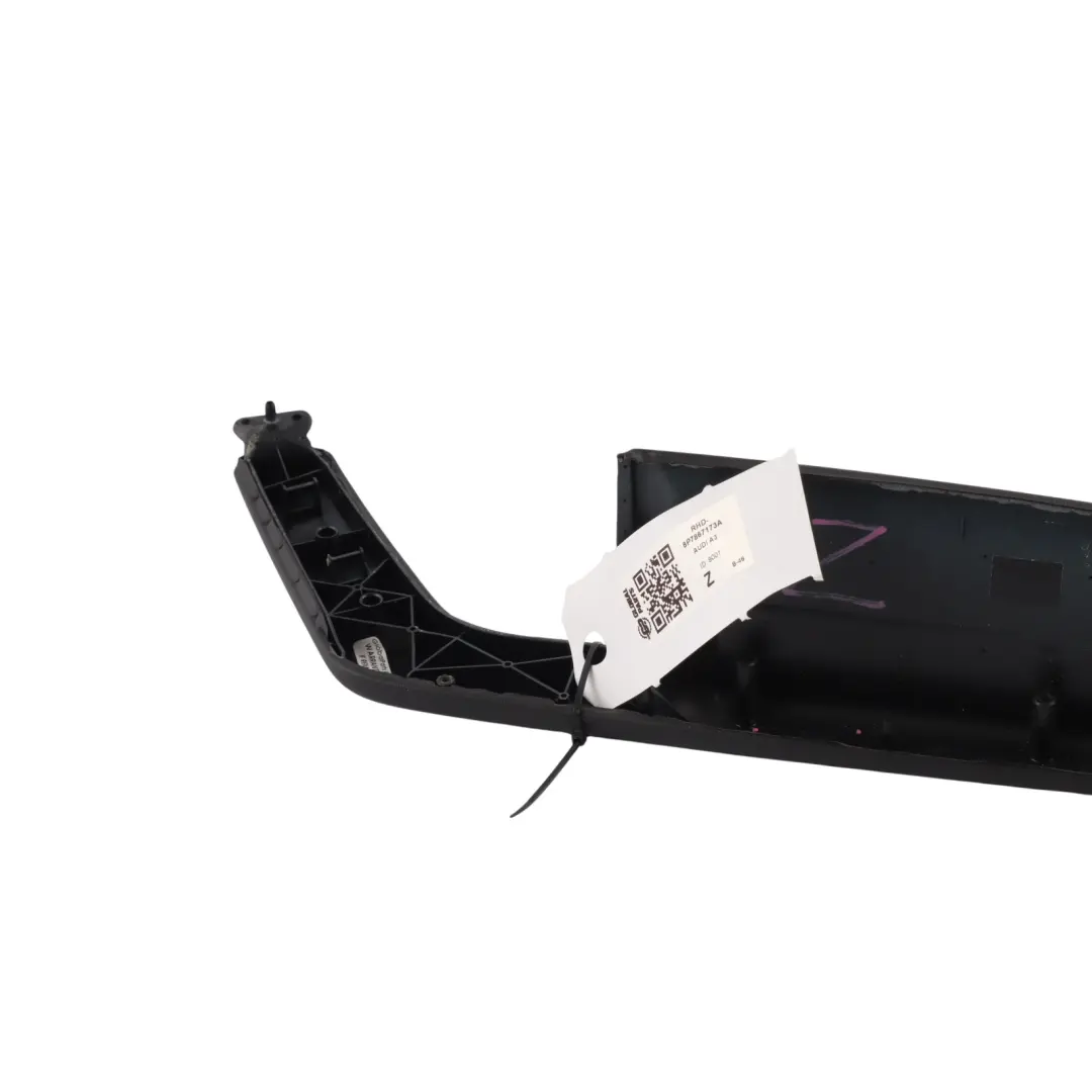 Audi A3 8P Convertible Door Card Armrest Soul Black Front Left N/S - SKU RHD-8P7867173A - Part number 8P7867173A