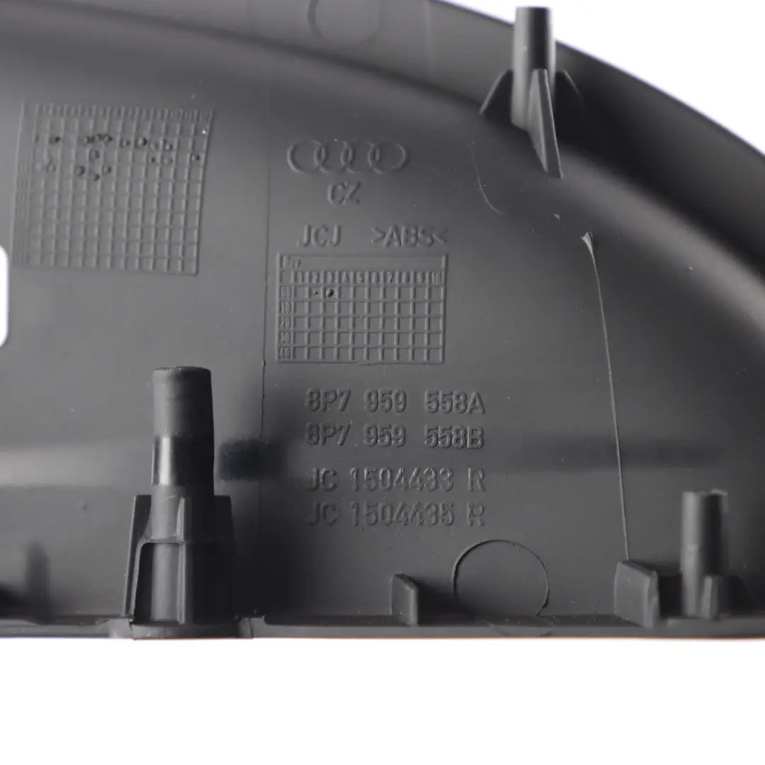 Audi A3 8P Wing Mirror Adjustment Switch Cover Panel Driver Side - SKU RHD-8P7959558A - Part number 8P7959558A