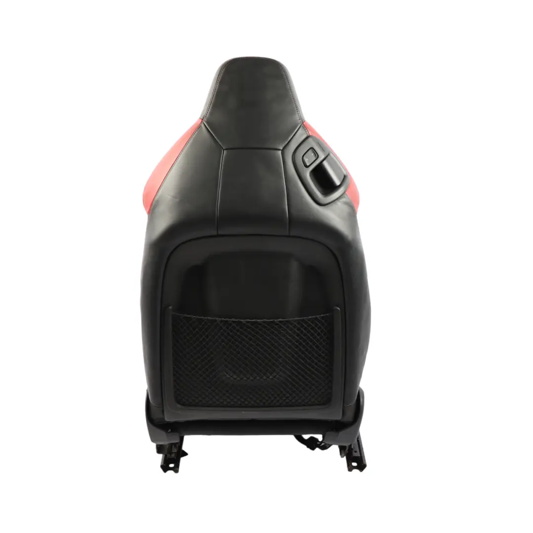 Audi S5 8T Coupe Front Sport Seat Heated Electric Leather Black Red Right O/S - SKU RHD-8T0881806CD-2 - Part number 8T0881806CD