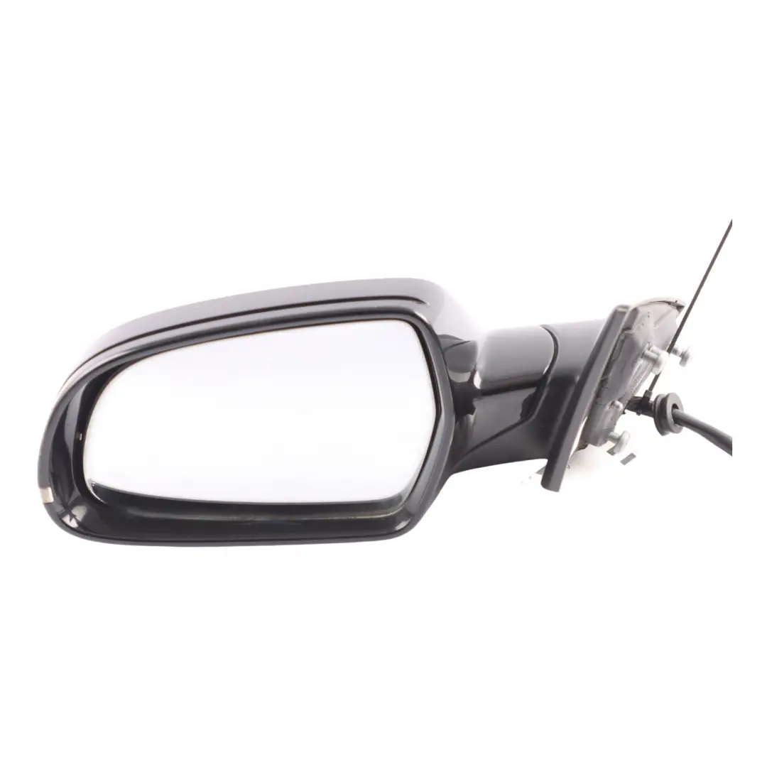 Audi A5 8T Front Mirror Wing Door Electric Left N/S Black - SKU RHD-8T2857409AF-BLK - Part number 8T2857409AF