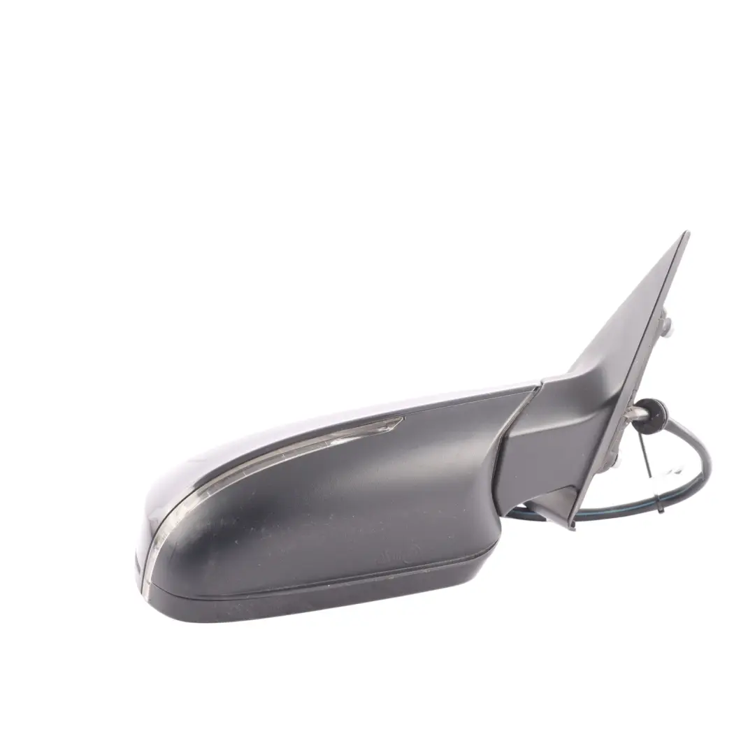 Audi A5 8T Side View Wing Mirror Front Right O/S Black - SKU RHD-8T2857410AF-BLK - Part number 8T2857410AF