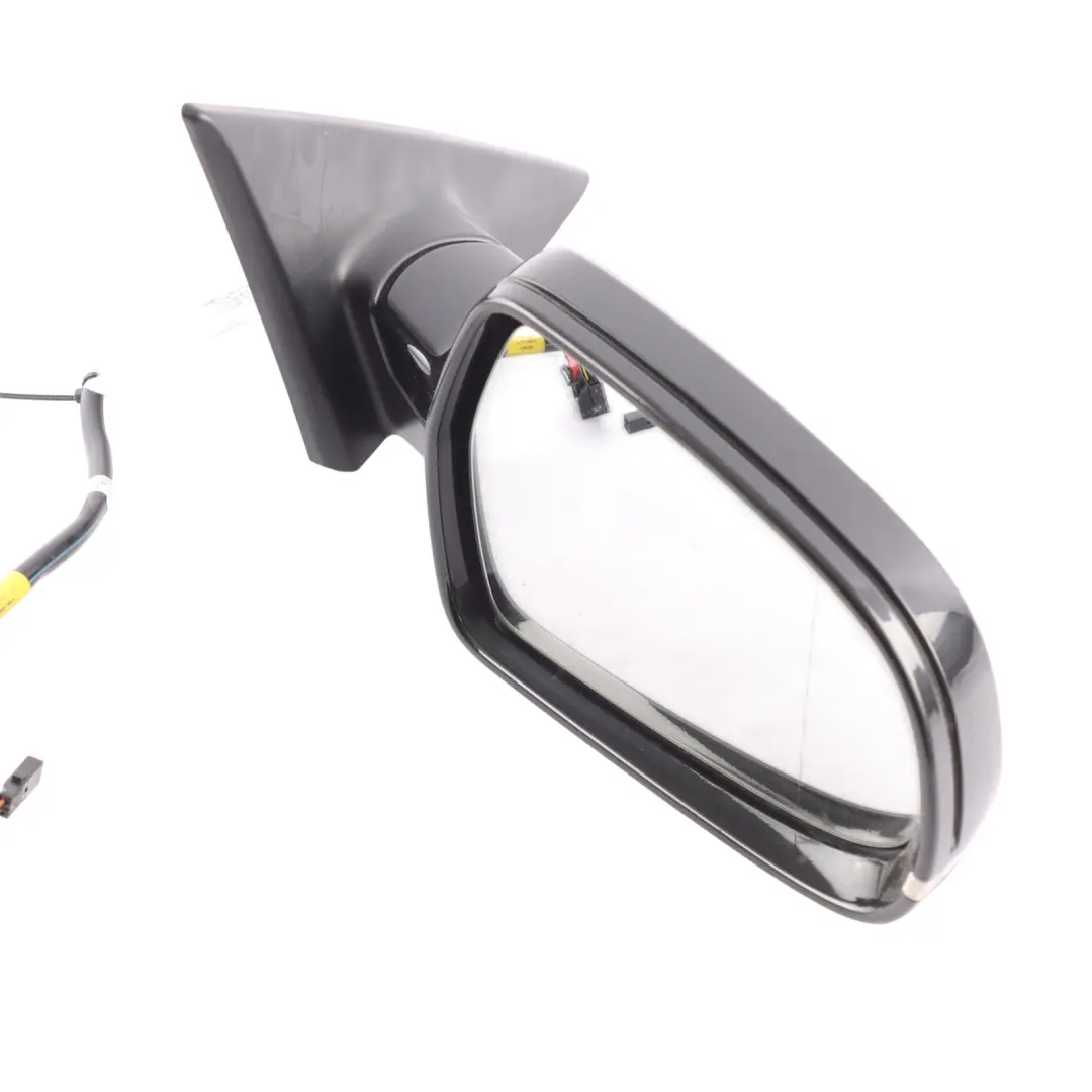 Audi A5 8T Side View Wing Mirror Front Right O/S Black - SKU RHD-8T2857410AF-BLK - Part number 8T2857410AF