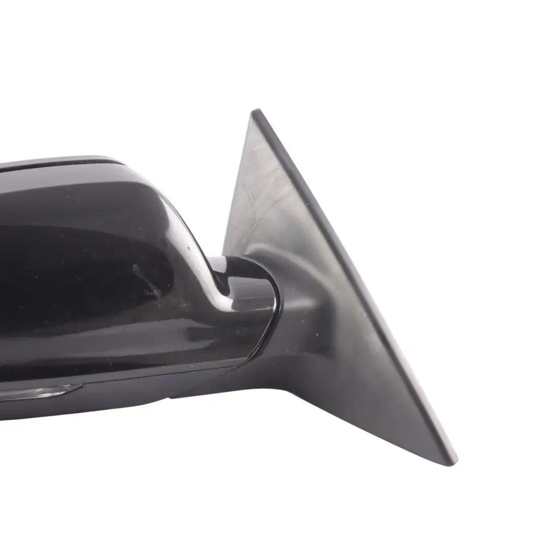 Audi A5 8T Side View Wing Mirror Front Right O/S Black - SKU RHD-8T2857410AF-BLK - Part number 8T2857410AF