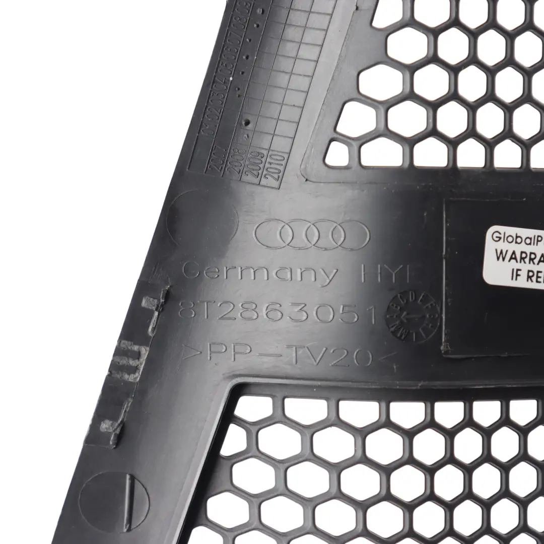 Audi A4 B8 Scuttle Panel Centre Trim Battery Jump Point Cover - SKU RHD-8T2863051 - Part number 8T2863051