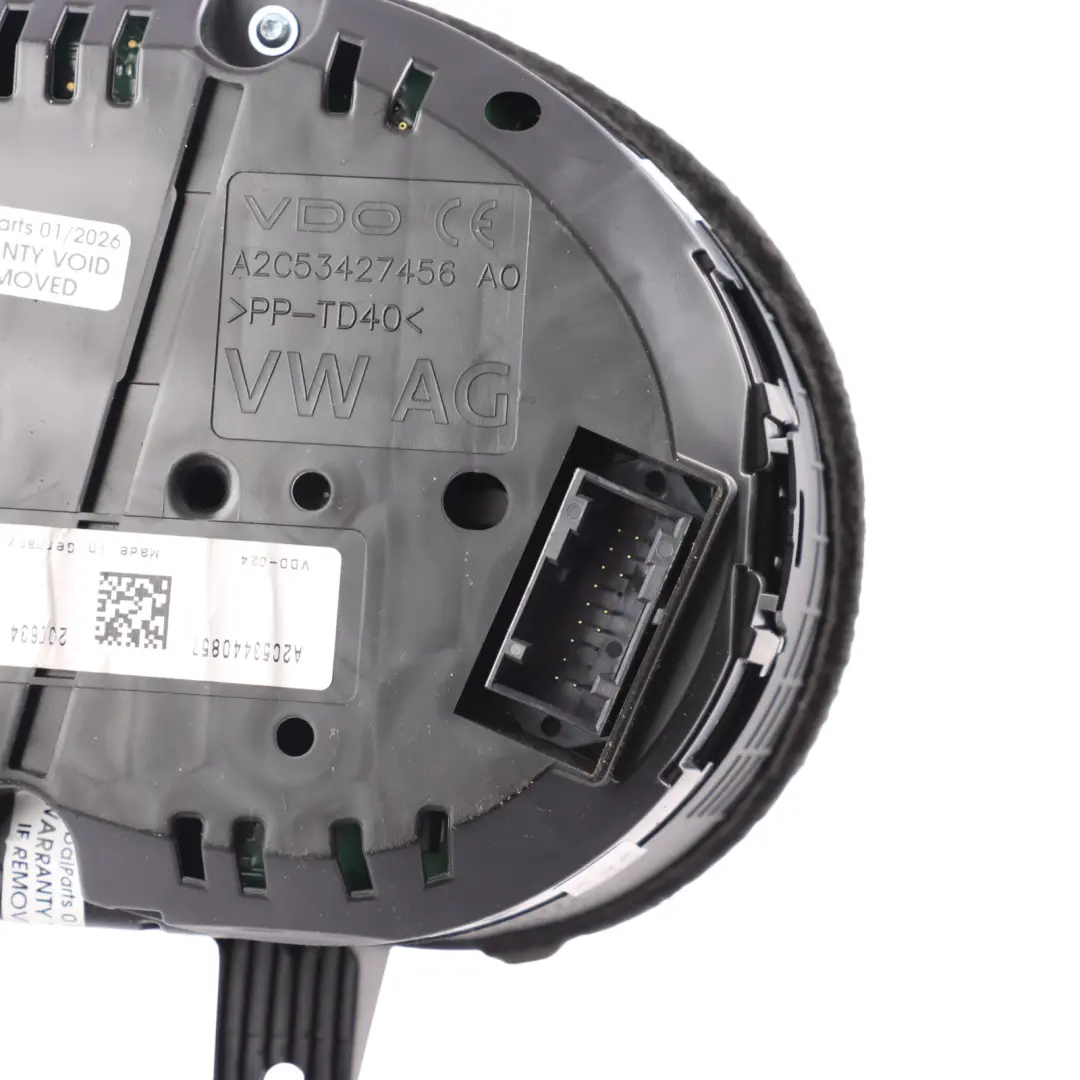 Combi Instrument Cluster Speedometer Speedo Manual Petrol to Audi A3 8V with Part number 8V0920960 Audi A3 8V Combi Instrument Cluster Speedometer Speedo Manual Petrol - SKU RHD-8V0920960 - Part number 8V0920960