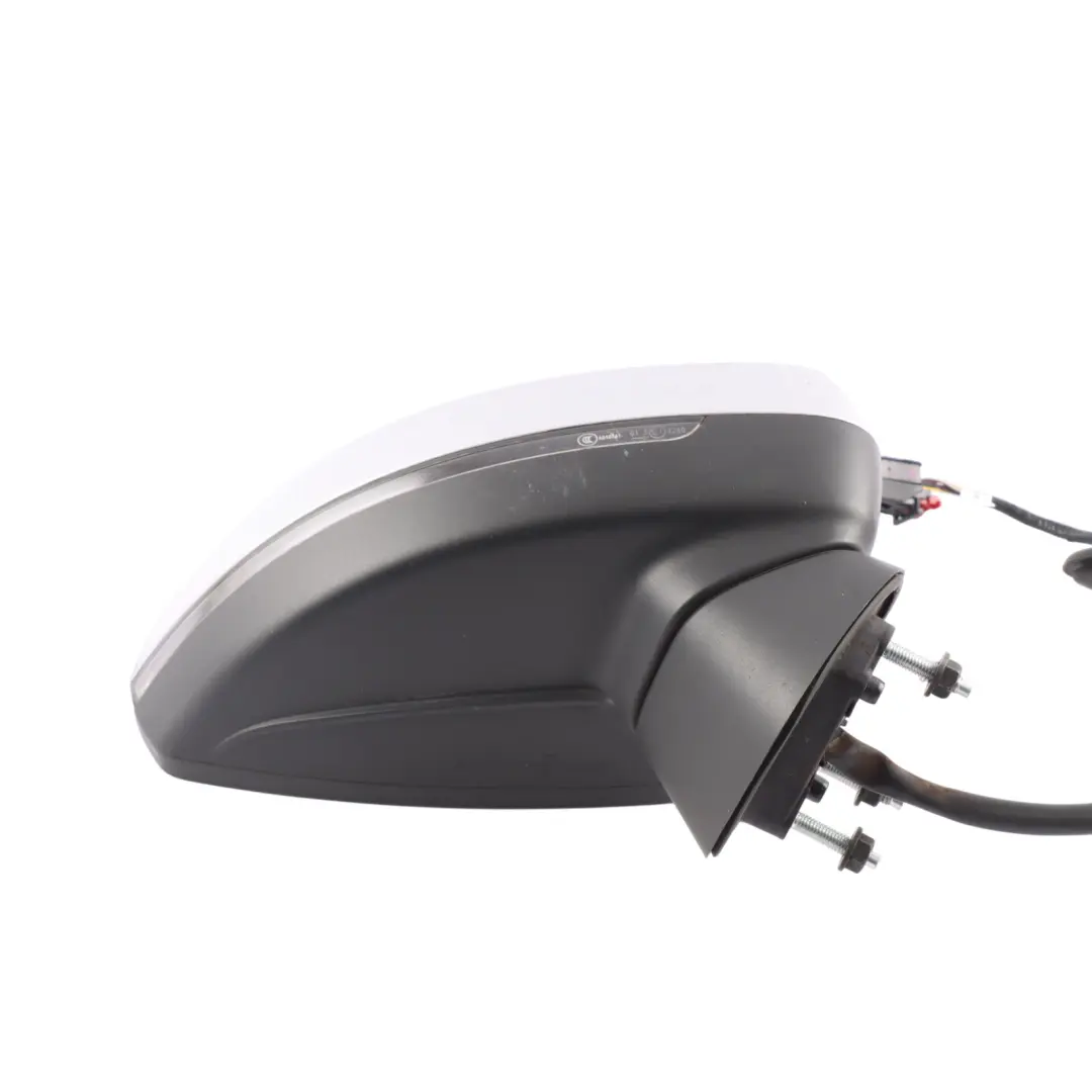 Audi A3 8V Wing Mirror Electric Door Outside Right O/S Ice Silver - X7W - SKU RHD-8V2857410F-ICS - Part number 8V2857410F