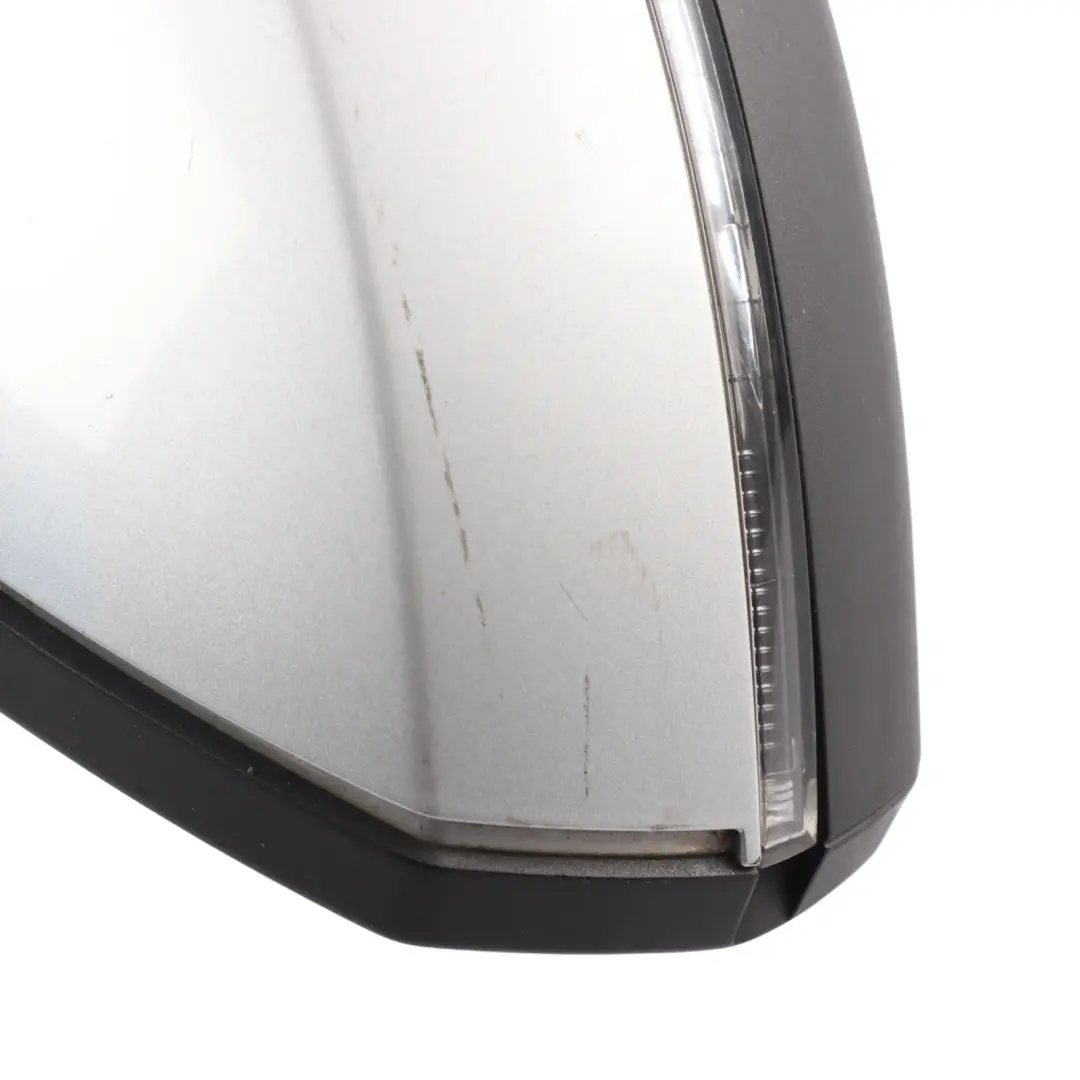 Audi A3 8V Wing Mirror Electric Door Outside Right O/S Ice Silver - X7W - SKU RHD-8V2857410F-ICS - Part number 8V2857410F