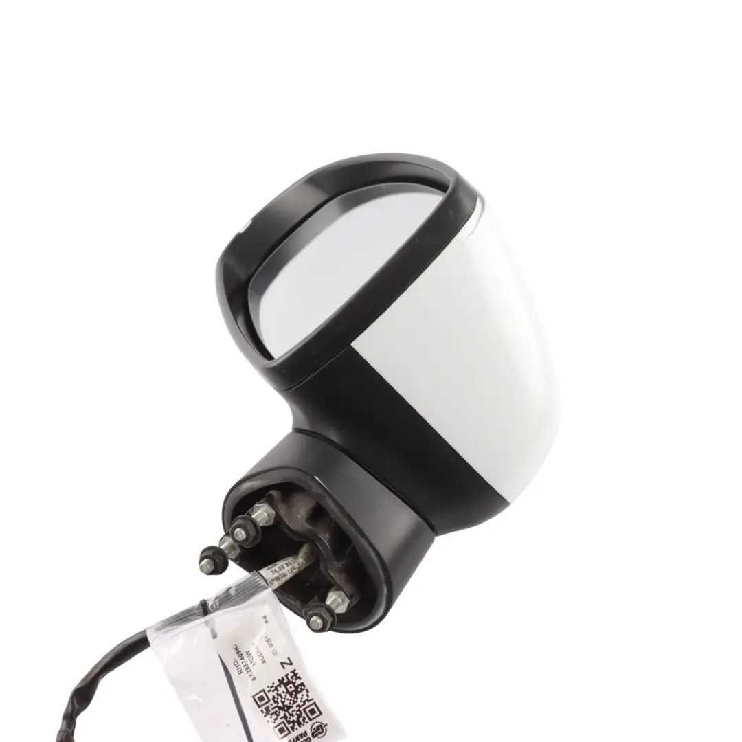 Wing Mirror Electric Outside Door Left N/S Glacier White Pearl - S9R to Audi A1 8X with Part number 8X2857409K Audi A1 8X Wing Mirror Electric Outside Door Left N/S Glacier White Pearl - S9R - SKU RHD-8X2857409K-MGW - Part number 8X2857409K