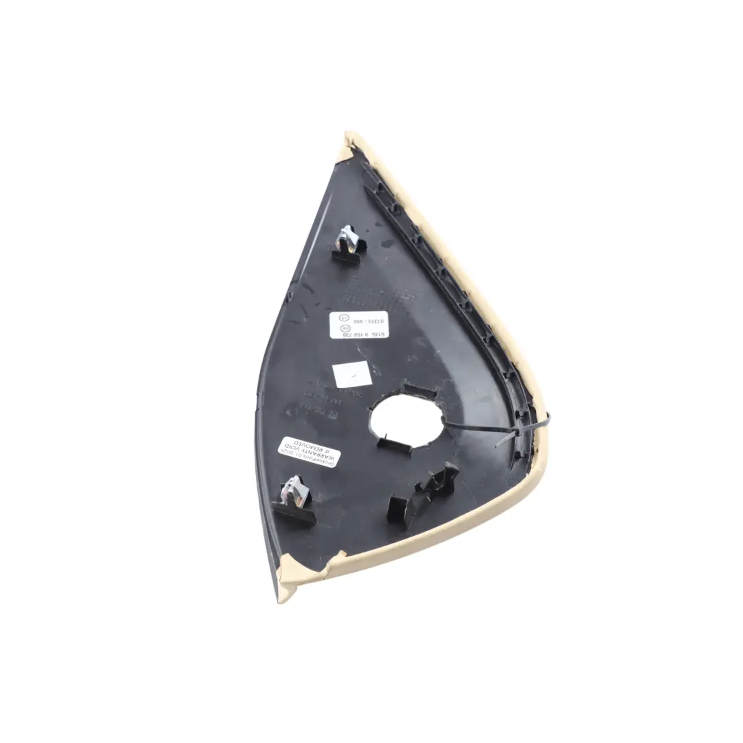 Side Panel Left N/S Cover Trim Dashboard Champagner 9159739 to BMW F01 F02 LCI with Part number 9112157 BMW F01 F02 LCI Side Panel Left N/S Cover Trim Dashboard Champagner 9159739 - SKU RHD-7976972 - Part number 9112157