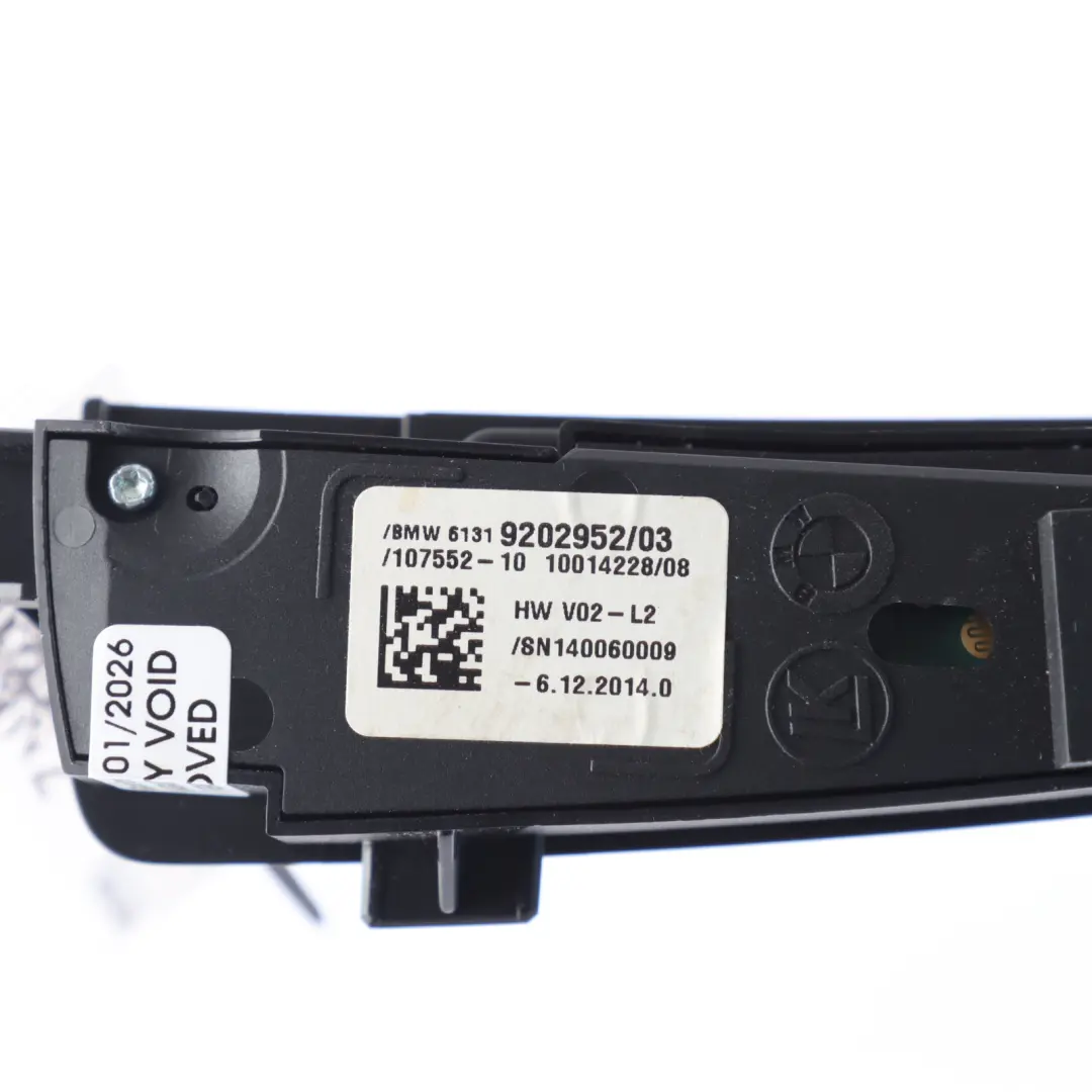 Operating Unit Centre Console Switch Control Module to BMW F01 F02 F10 LCI with Part number 9202952 BMW F01 F02 F10 LCI Operating Unit Centre Console Switch Control Module - SKU RHD-9202952 - Part number 9202952