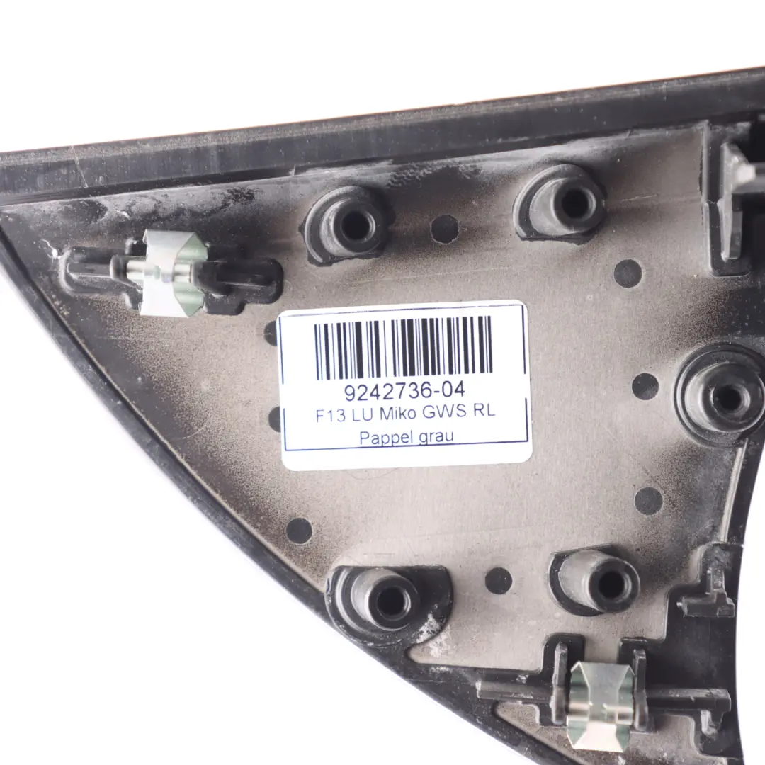 BMW F06 F13 Centre Console Cover Cup Holder Trim Panel Frame - SKU RHD-9242736-1 - Part number 9242736