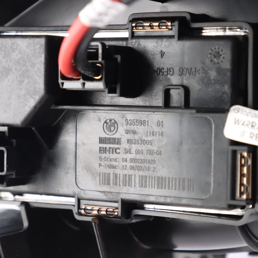 BMW F01 F10 F11 F12 F30 Air Heater Fan Blower Unit Motor - SKU RHD-9248170-2 - Part number 9248170