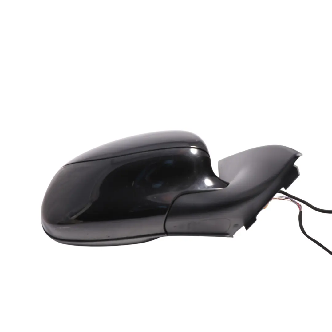 Side View Wing Mirror Electric Right O/S Basalt Black -C9Z to Porsche Cayenne 9PA with Part number 955731834 Porsche Cayenne 9PA Side View Wing Mirror Electric Right O/S Basalt Black -C9Z - SKU RHD-95573183401-BAB - Part number 955731834