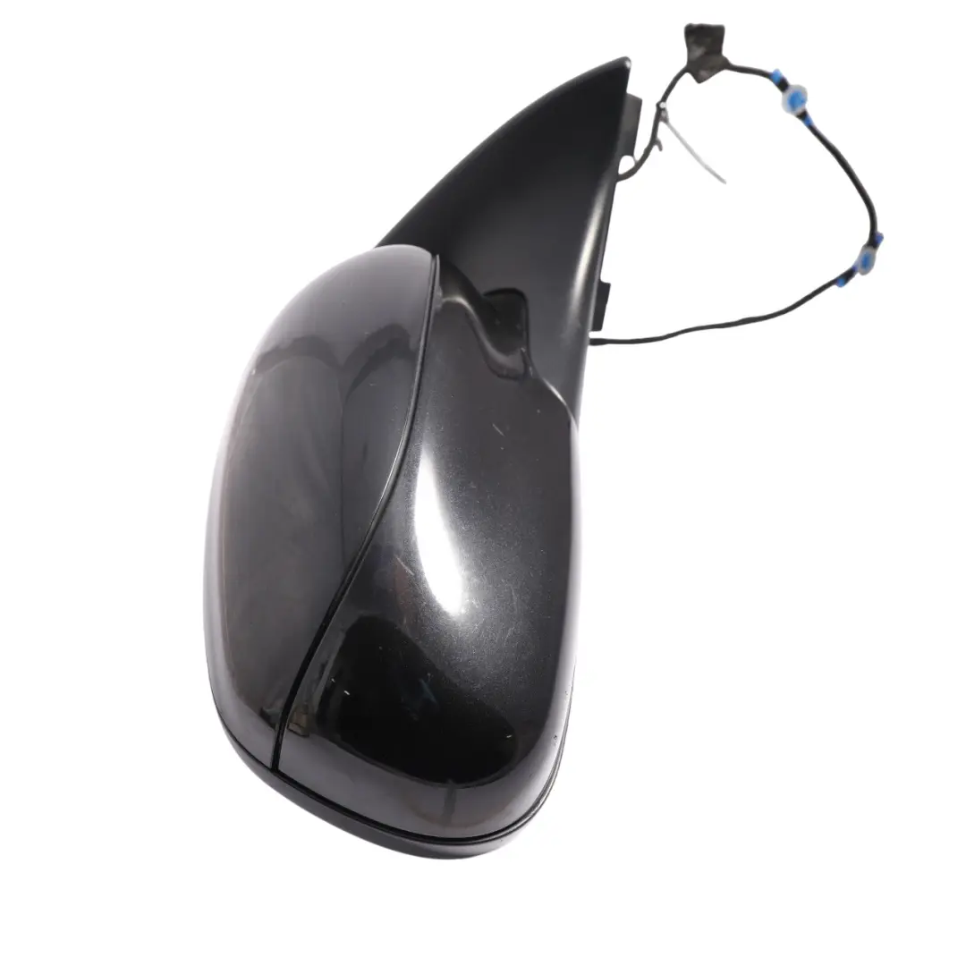 Side View Wing Mirror Electric Right O/S Basalt Black -C9Z to Porsche Cayenne 9PA with Part number 955731834 Porsche Cayenne 9PA Side View Wing Mirror Electric Right O/S Basalt Black -C9Z - SKU RHD-95573183401-BAB - Part number 955731834