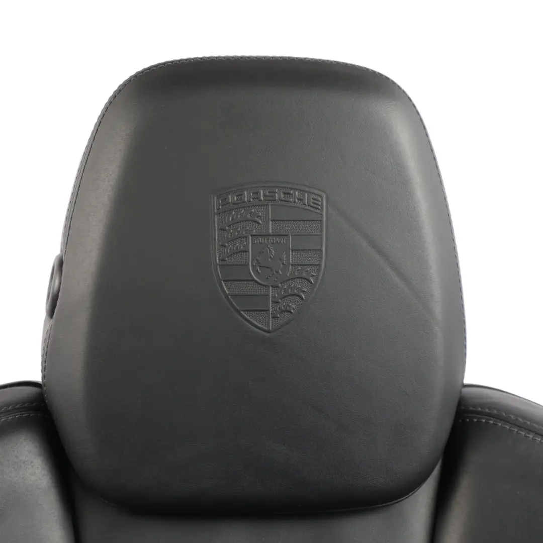 Porsche Cayenne 92A Front Seat Memory Heated Smooth Leather Black Right O/S - SKU RHD-95852186100-1 - Part number 95852186100