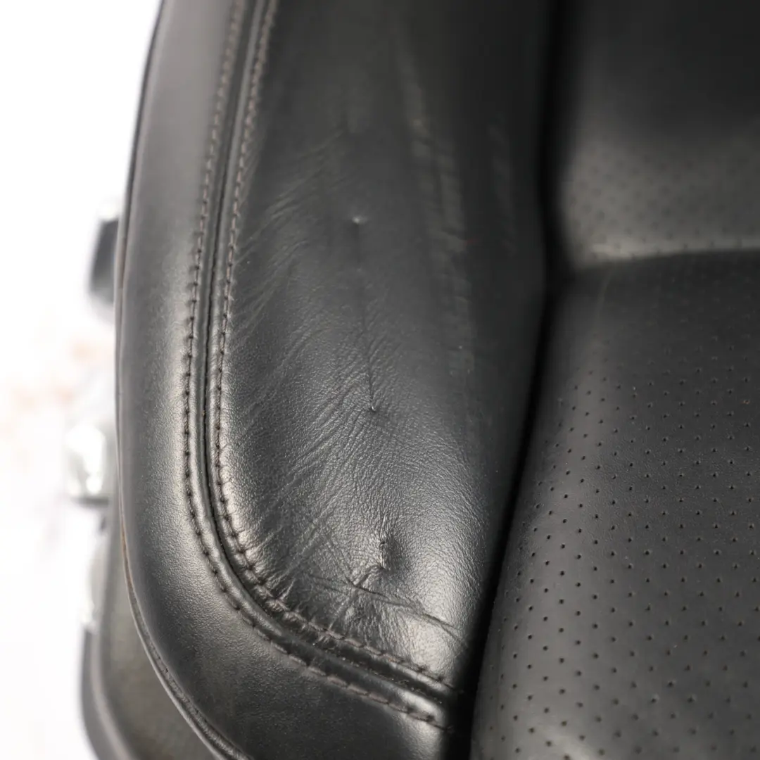 Porsche Cayenne 92A Front Seat Memory Heated Smooth Leather Black Right O/S - SKU RHD-95852186100-1 - Part number 95852186100