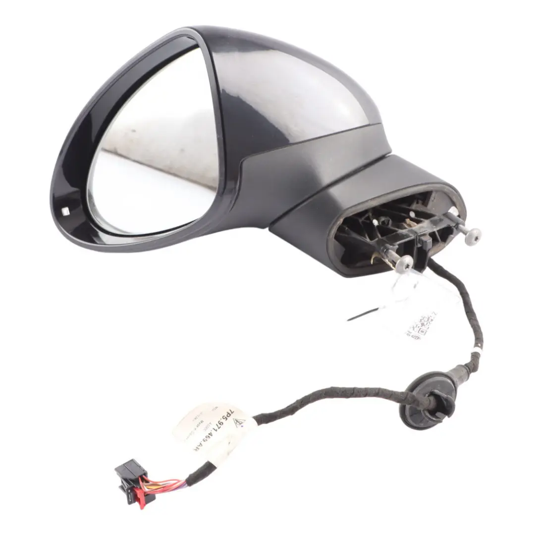 Door Wing Side Mirror Left O/S Jet Black Metallic - C9X to Porsche Cayenne 92A with Part number 95873131701 Porsche Cayenne 92A Door Wing Side Mirror Left O/S Jet Black Metallic - C9X - SKU RHD-95873131701-JBL - Part number 95873131701