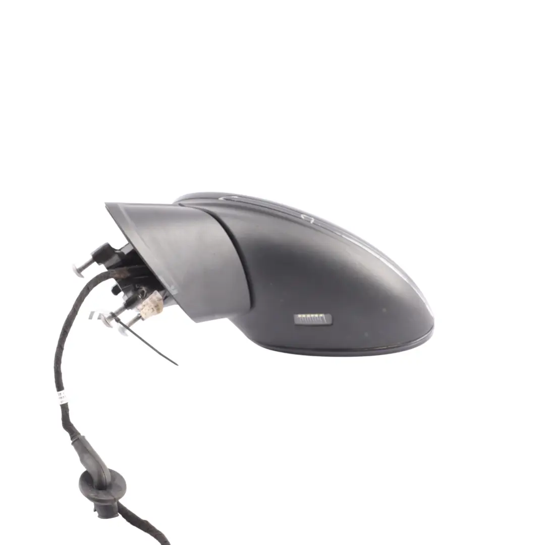 Door Wing Side Mirror Left O/S Jet Black Metallic - C9X to Porsche Cayenne 92A with Part number 95873131701 Porsche Cayenne 92A Door Wing Side Mirror Left O/S Jet Black Metallic - C9X - SKU RHD-95873131701-JBL - Part number 95873131701