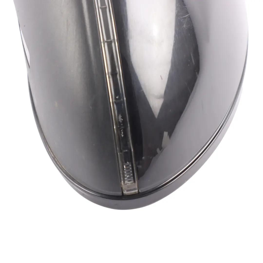 Door Wing Side Mirror Left O/S Jet Black Metallic - C9X to Porsche Cayenne 92A with Part number 95873131701 Porsche Cayenne 92A Door Wing Side Mirror Left O/S Jet Black Metallic - C9X - SKU RHD-95873131701-JBL - Part number 95873131701