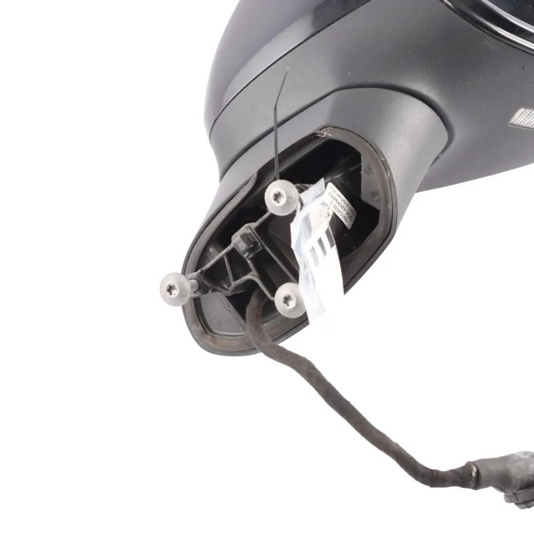 Porsche Cayenne 92A Door Wing Side Mirror Right O/S Jet Black Metallic - C9X - SKU RHD-95873131801-JBL - Part number 95873131801