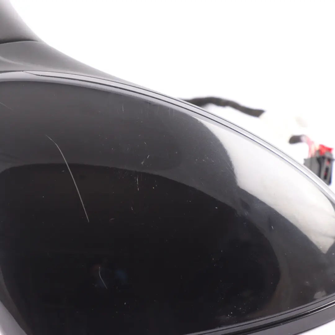Door Wing Side Mirror Right O/S Jet Black Metallic - C9X to Porsche Cayenne 92A with Part number 95873131801 Porsche Cayenne 92A Door Wing Side Mirror Right O/S Jet Black Metallic - C9X - SKU RHD-95873131801-JBL - Part number 95873131801