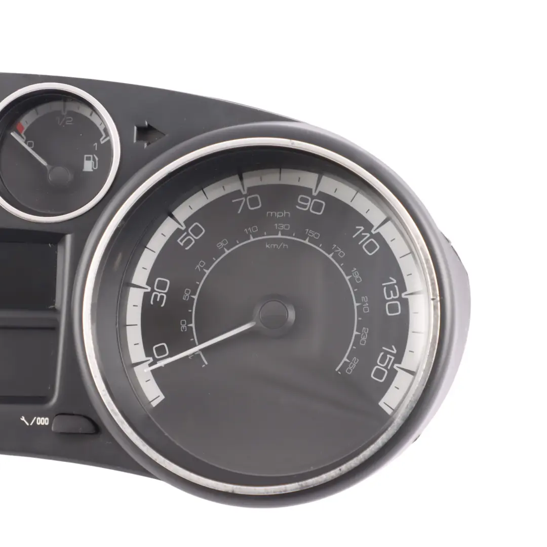 Instrument Cluster Speedometer Manual 1.6 Petrol to Peugeot 308 T7 with Part number 9665107780 Peugeot 308 T7 Instrument Cluster Speedometer Manual 1.6 Petrol - SKU RHD-9665107780 - Part number 9665107780
