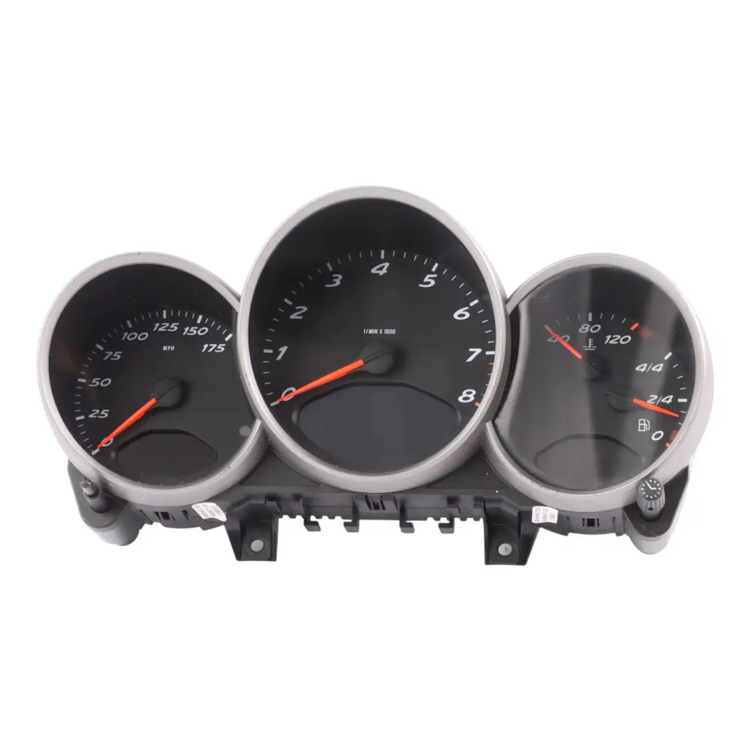 987C Instrument Cluster Speedo Clocks Petrol Manual to Porsche Cayman with Part number 98764110732 Porsche Cayman 987C Instrument Cluster Speedo Clocks Petrol Manual - SKU RHD-98764110732 - Part number 98764110732