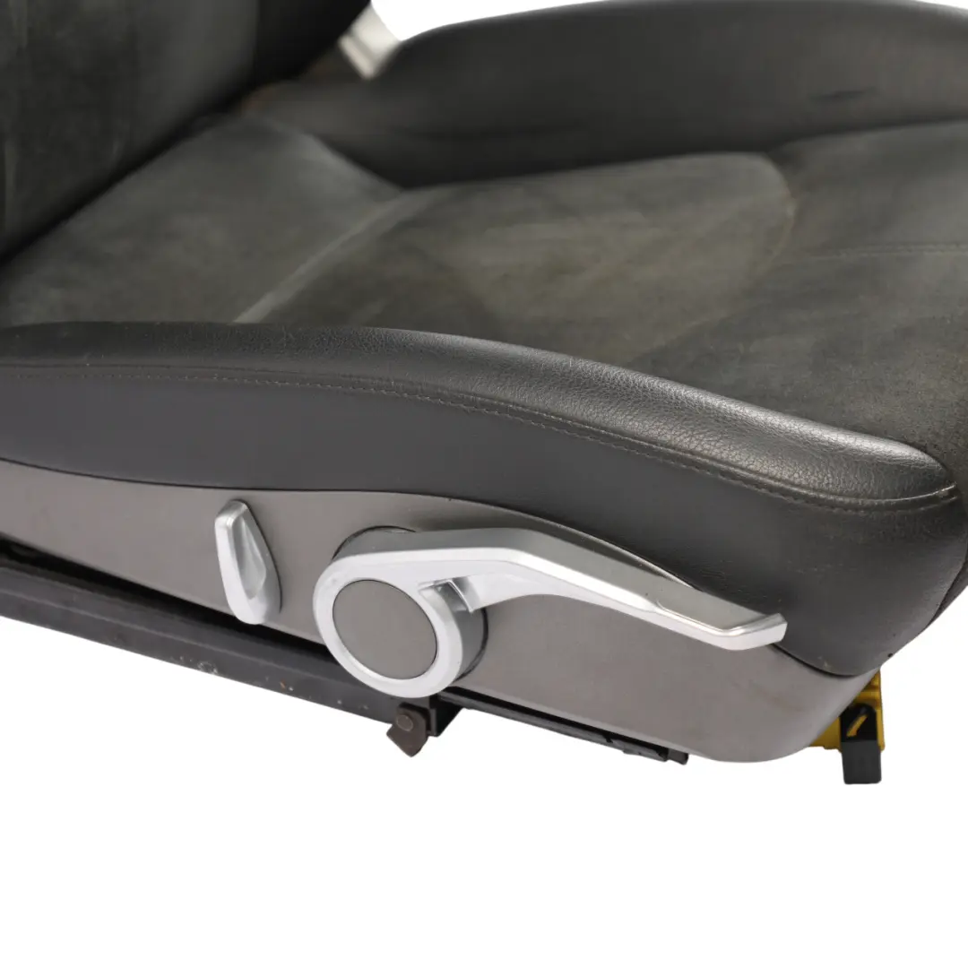 Porsche Cayman 987 Front Seat Interior Leather Alcantara Black Right O/S - SKU RHD-99752153500-2 - Part number 99752153500