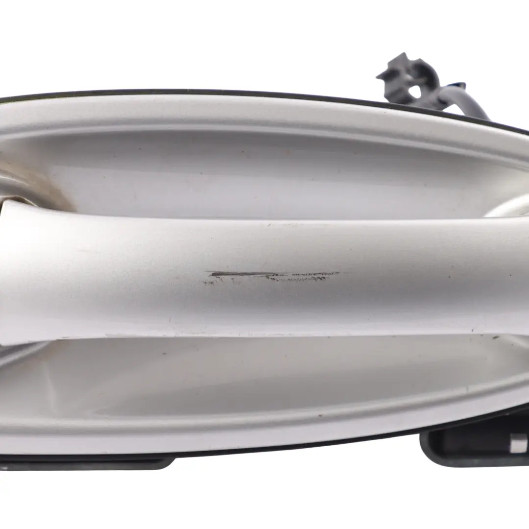 987C Door Exterior Handle Passenger's Side Arctic Silver - 92T to Porsche Cayman with Part number 99753761300 Porsche Cayman 987C Door Exterior Handle Passenger's Side Arctic Silver - 92T - SKU RHD-99753761300-ARS - Part number 99753761300