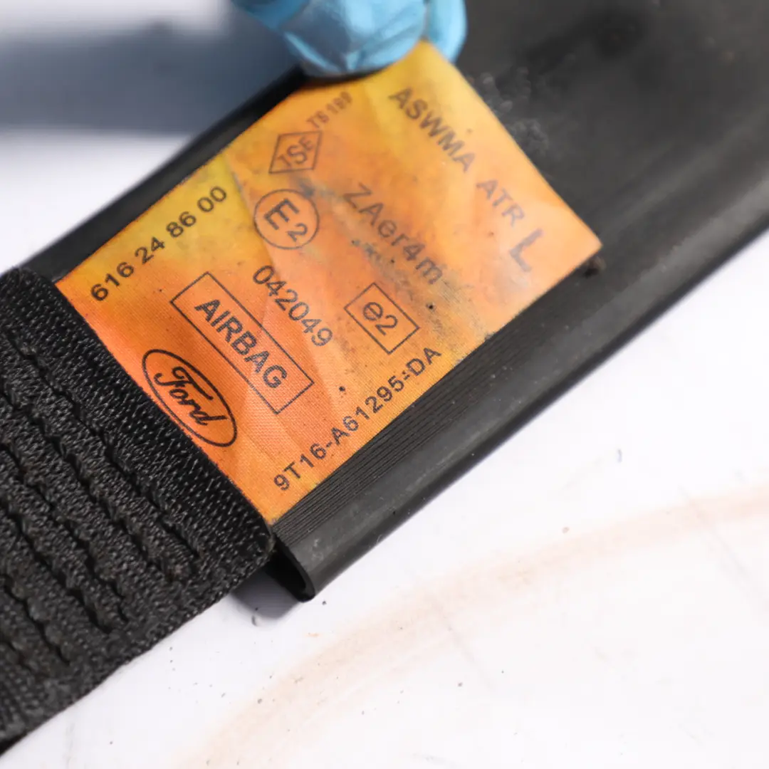 Ford Transit Connect Front Seat Belt Left N/S Passenger Side 9T16-A61295-FB - SKU RHD-9T16-A61295-DA - Part number 9T16-A61295-DA