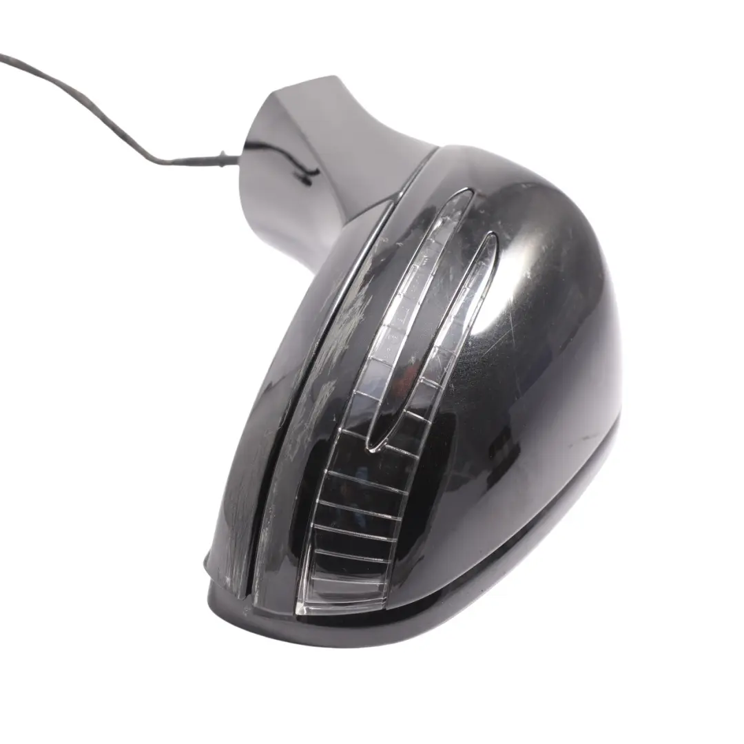 Wing Mirror Door Outside Left N/S Obsidian Black Metallic 197 to Mercedes SLK R172 with Part number A1728101700 Mercedes SLK R172 Wing Mirror Door Outside Left N/S Obsidian Black Metallic 197 - SKU RHD-A1728101700-OB - Part number A1728101700