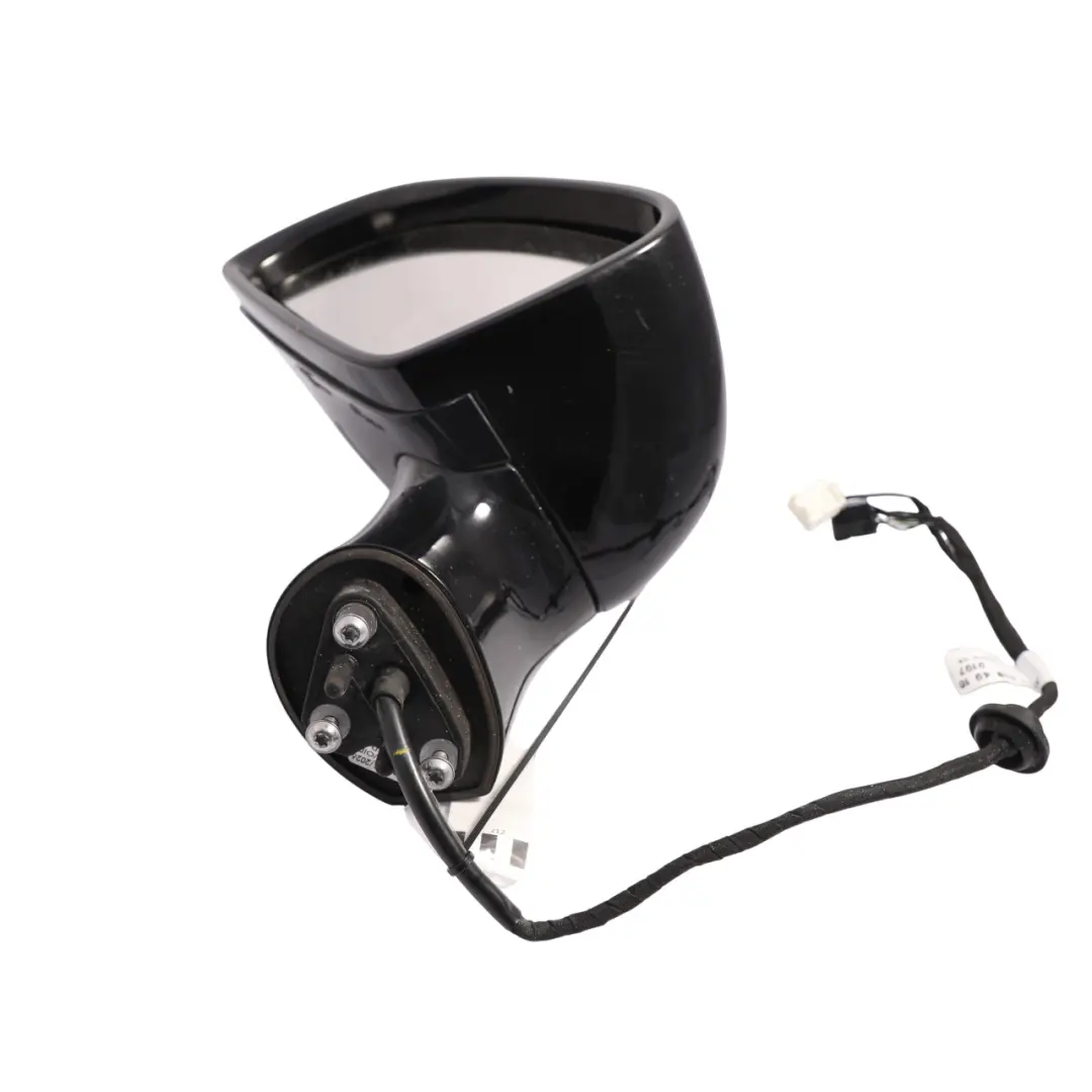 Mercedes SLK R172 Wing Mirror Door Outside Left N/S Obsidian Black Metallic 197 - SKU RHD-A1728101700-OB - Part number A1728101700