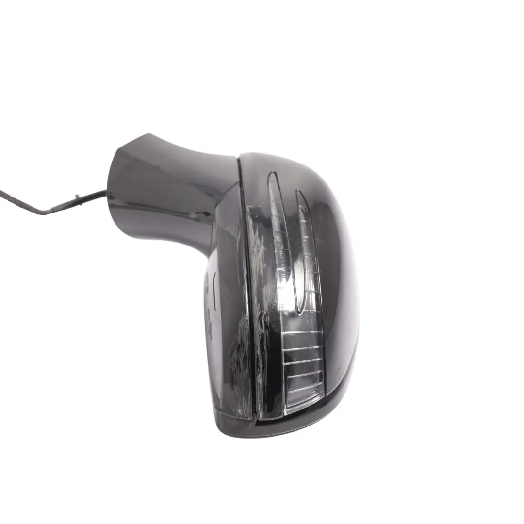 Wing Mirror Door Outside Left N/S Obsidian Black Metallic 197 to Mercedes SLK R172 with Part number A1728101700 Mercedes SLK R172 Wing Mirror Door Outside Left N/S Obsidian Black Metallic 197 - SKU RHD-A1728101700-OB - Part number A1728101700