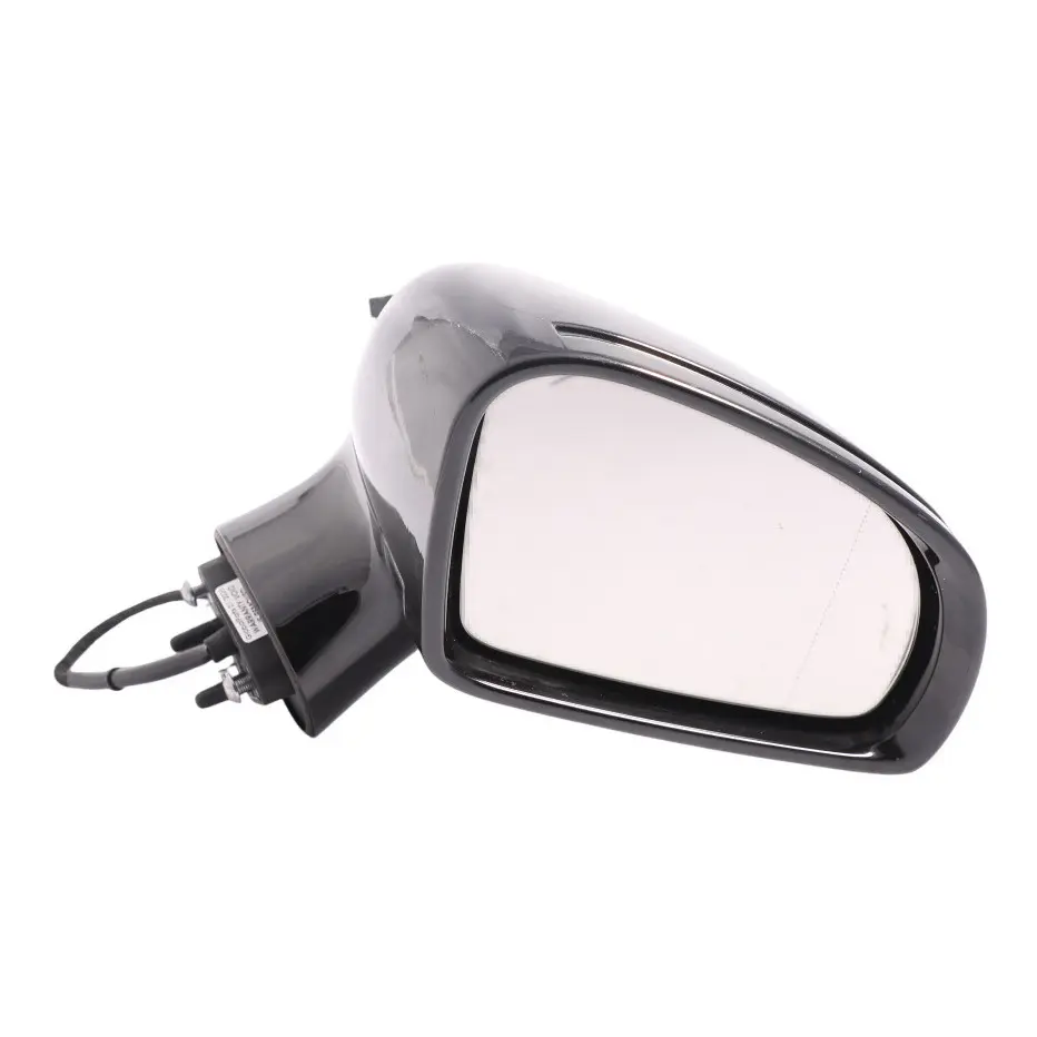 Mercedes SLK R172 Wing Mirror Outside Right O/S Obsidian Black Metallic - 197 - SKU RHD-A1728101800-OB - Part number A1728101800