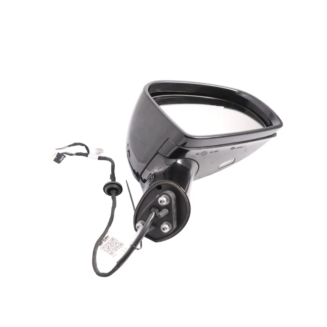 Mercedes SLK R172 Wing Mirror Outside Right O/S Obsidian Black Metallic - 197 - SKU RHD-A1728101800-OB - Part number A1728101800